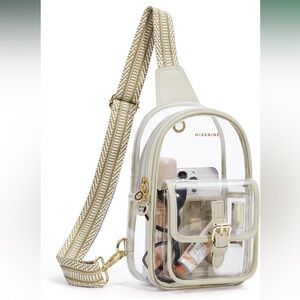 •SOLD• Clear Sling Bag